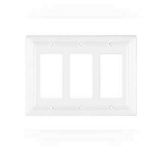 White Rocker Switch Wall Plates
